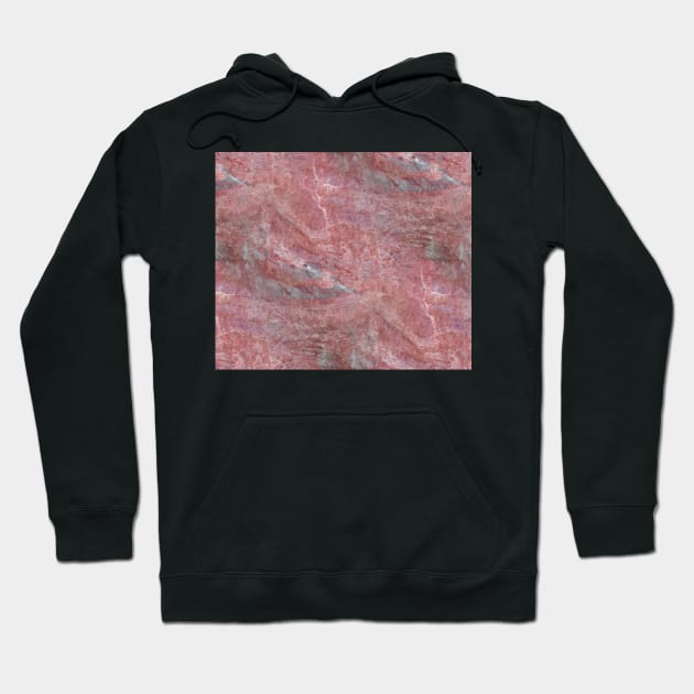 Affetto Rosso marble Hoodie by marbleco